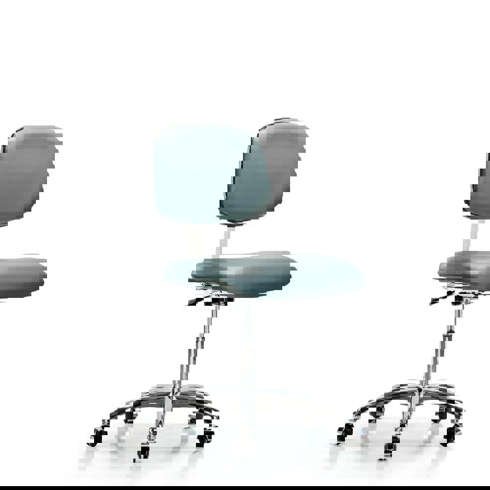 Task Chair: Vinyl, Storm